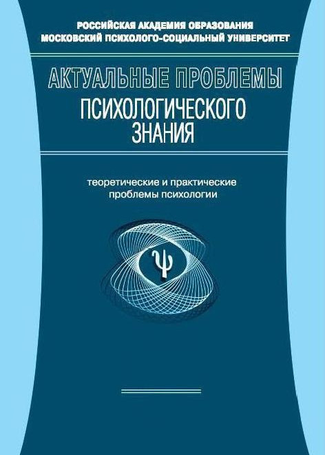 Актуальные проблемы психологического знания